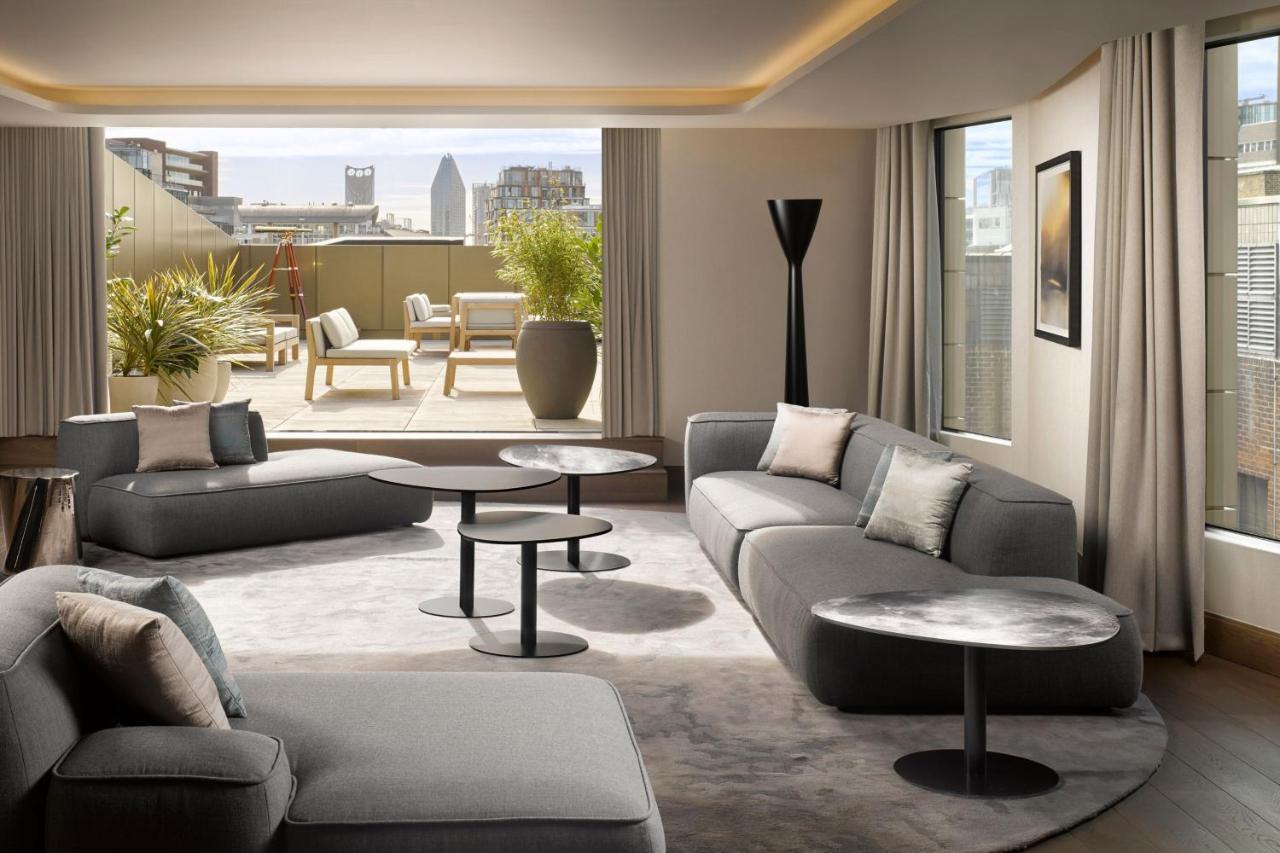 The Westin London City Exterior photo The living room of a penthouse at The Dorchester