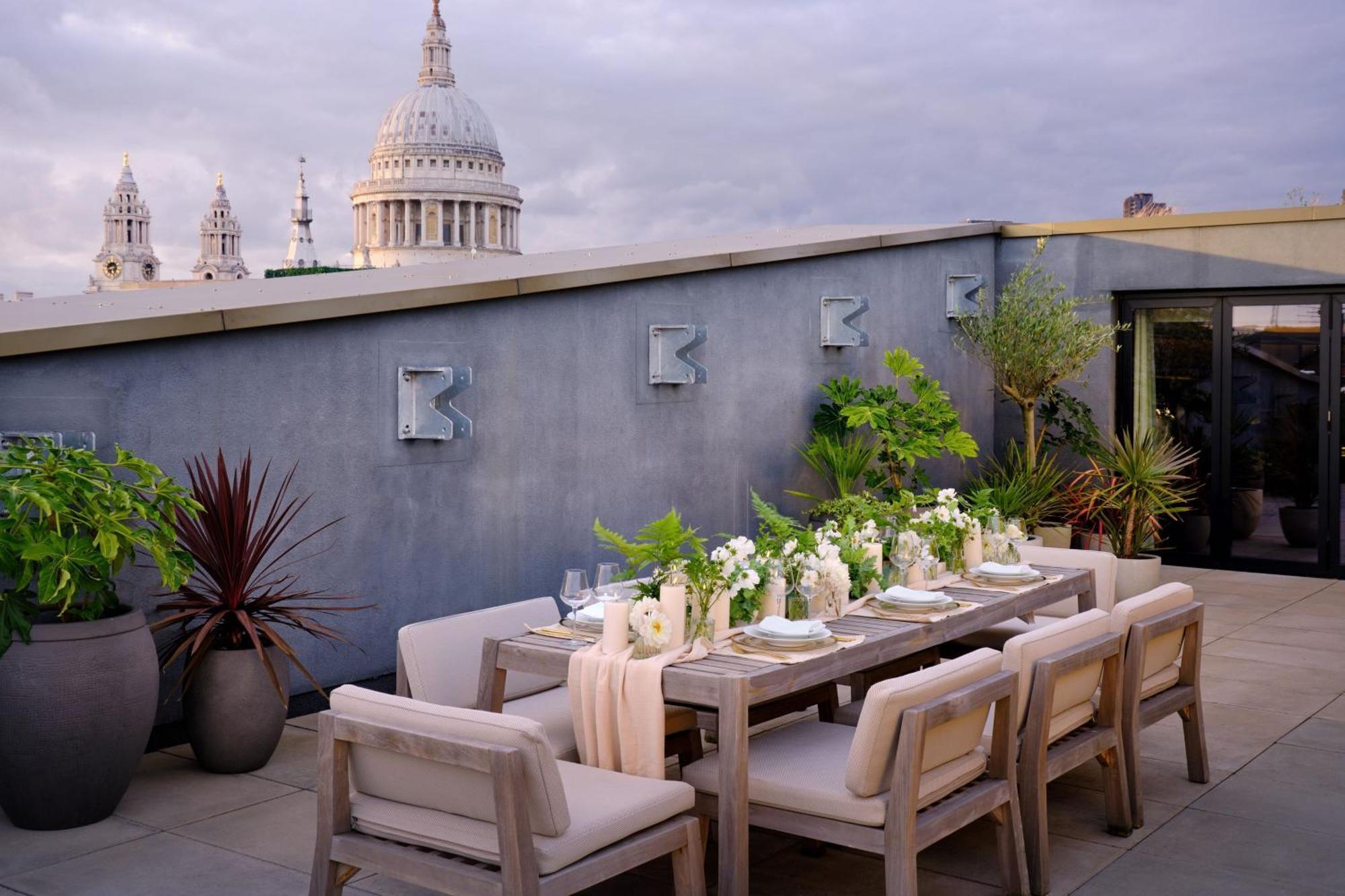 The Westin London City Exterior photo Rooftop terrace