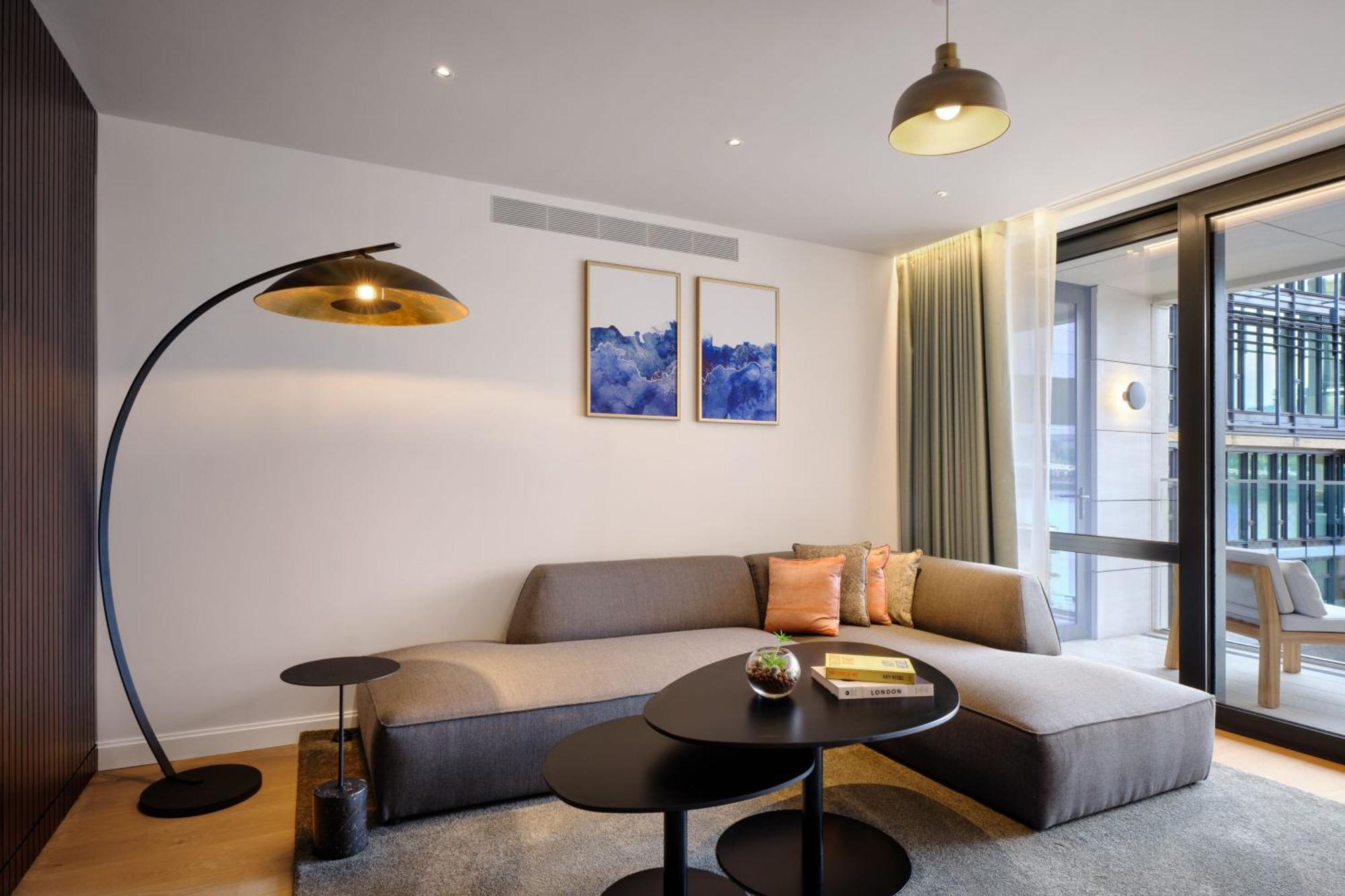 The Westin London City Exterior photo A living room at the hotel